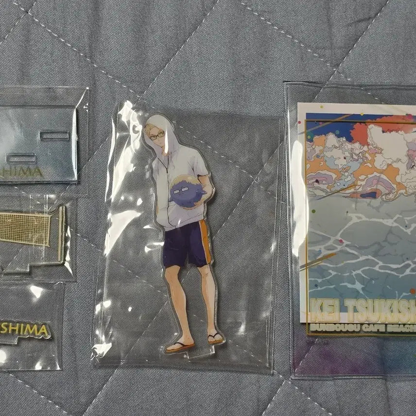 [BUNJANG] Haikyuu!! Stationery Cafe Collab Tsukishima Kei Acrylic Stand / 하이큐 문방구 카페 콜라보 츠키시마 아크릴 스탠드