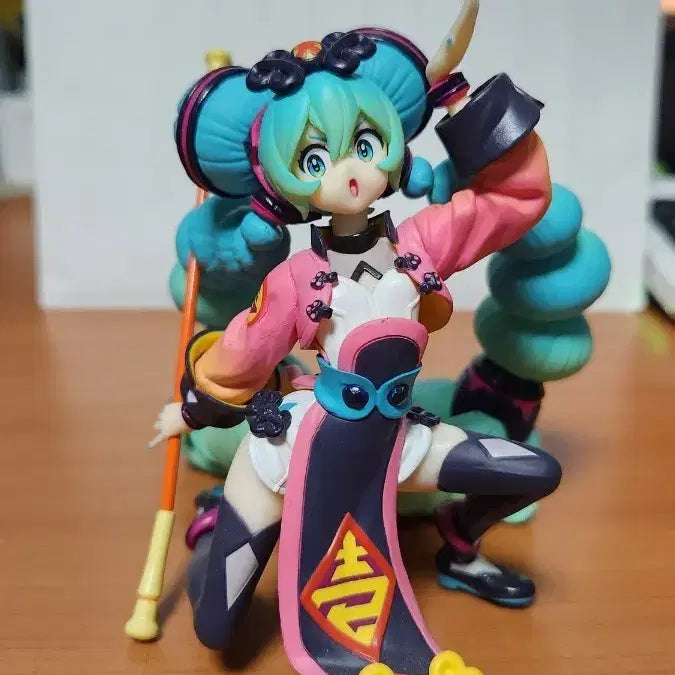 [BUNJANG] Hatsune Miku China Dress Ver. Noodle Stopper Figure / 하츠네 미쿠 누들 스토퍼 피규어 차이나 드레스 Ver.