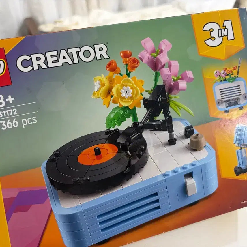 [BUNJANG] LEGO Creator 3-in-1 Retro Record Player Set 31172 / 레고 레코드 플레이어 세트