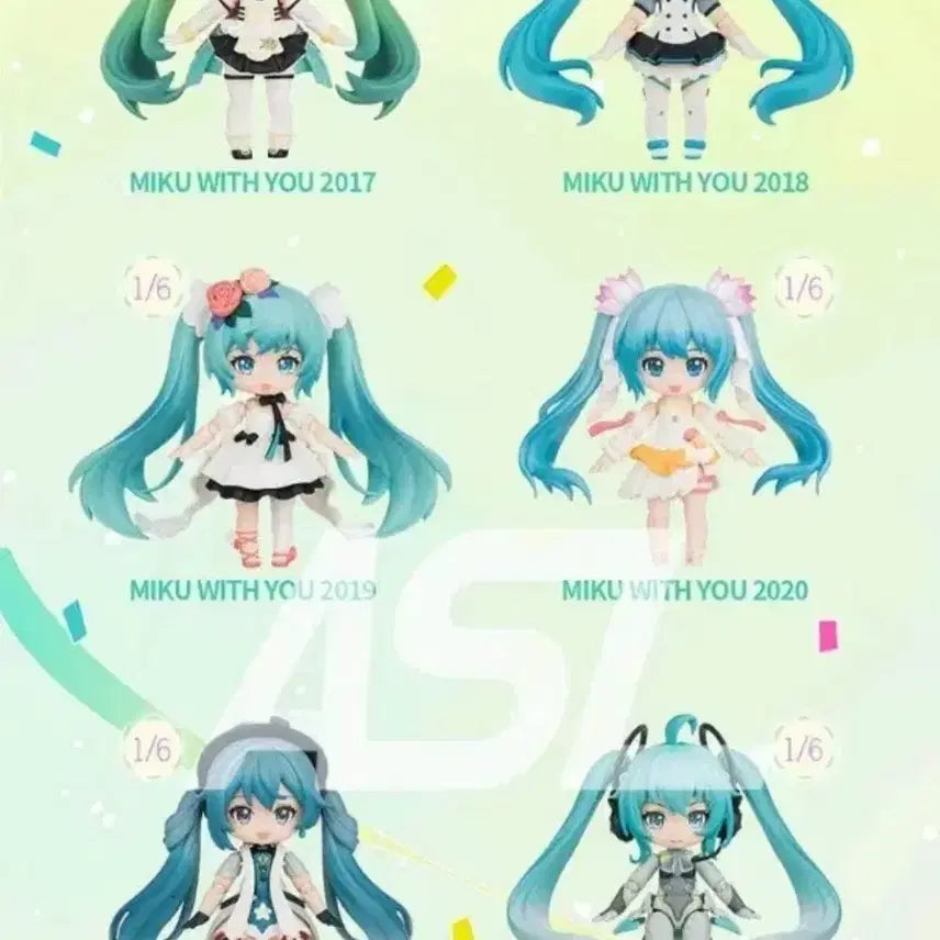 [BUNJANG] Bloxy Miku 6 Types Bundle Set Figure / 블로키 미쿠 6종 일괄 판매합니다