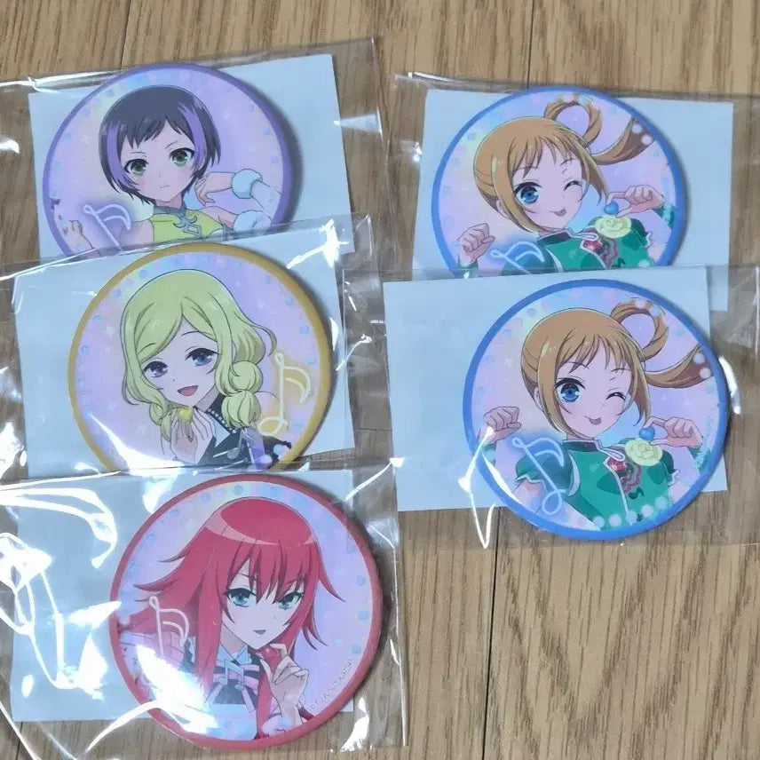 [BUNJANG] Prize Stone Marukuji Rainbow Live Acrylic Can Badge Aram, Onyu, Ryubin, Ieum / 프리즘스톤 마루쿠지 레인보우 라이브 캔뱃지 아람 온유 류빈 이음