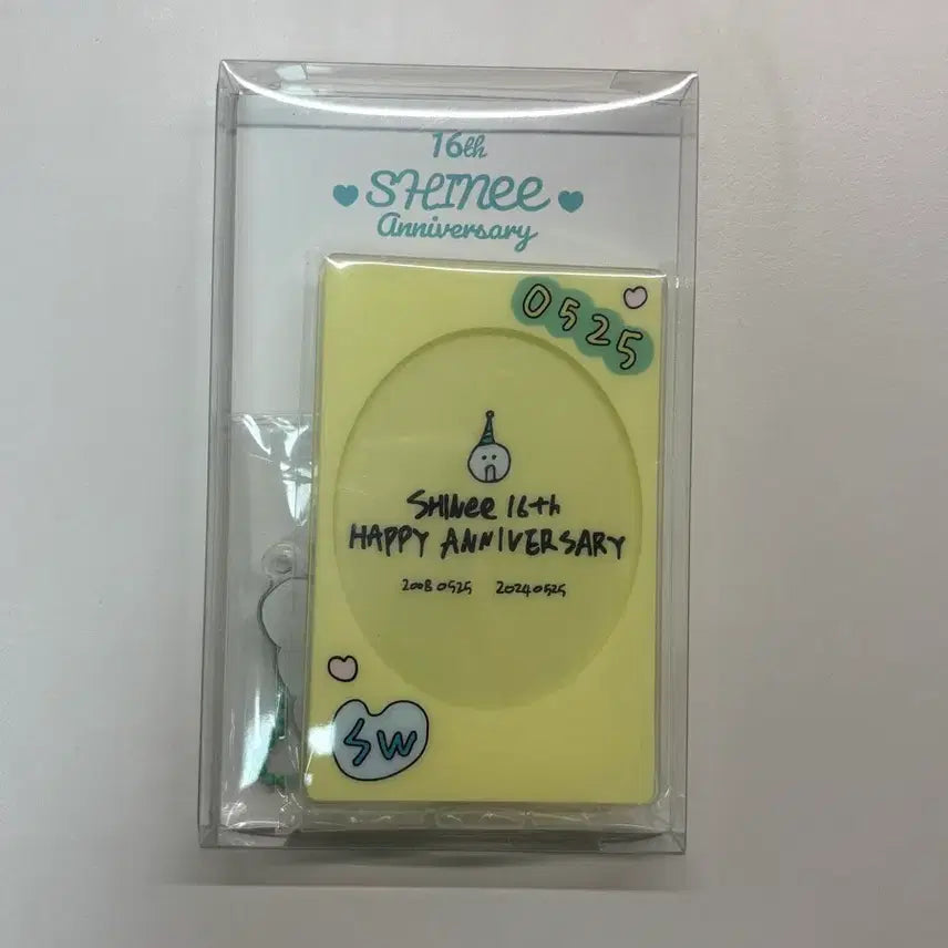 [BUNJANG] SHINee ONEW 16th Anniversary Goods Acrylic Stand Set with Photocard / 온유 샤이니 16주년 굿즈 아크릴 스탠드 세트 포카 포함