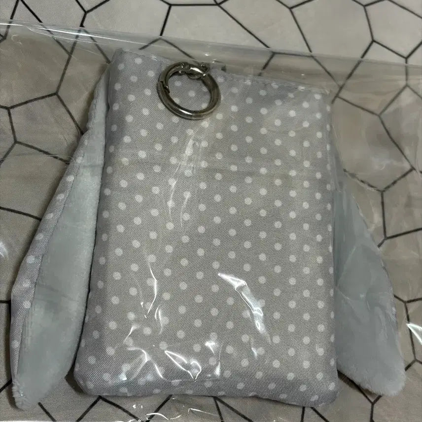 [BUNJANG] Rabbit Photocard Holder Toploader Grey / 토끼 포카홀더 포토카드홀더 탑로더 그레이 회색 도트