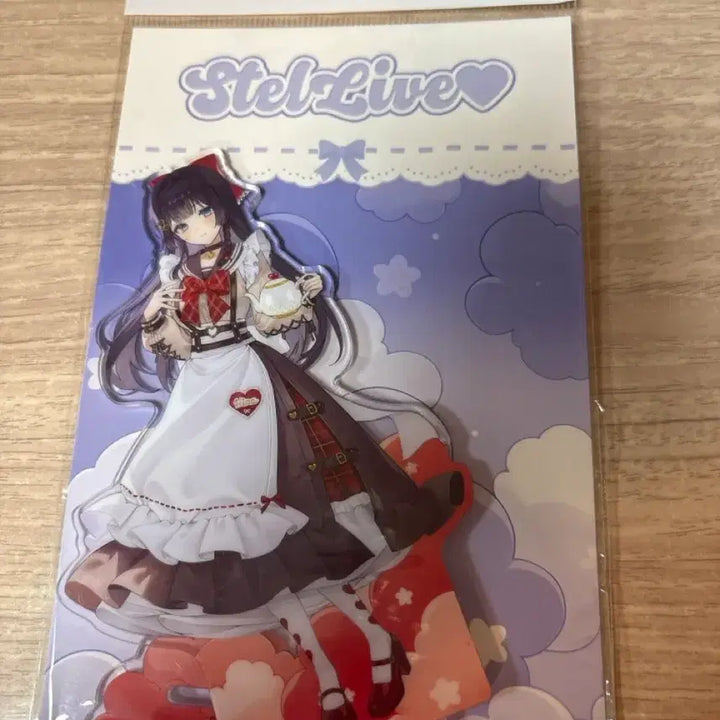 [BUNJANG] Stellive Animate Cafe Collaboration Shirayuki Hina Acrylic Stand (Sealed) / 미개봉) 스텔라이브 애니플러스 콜라보카페 시라유키 히나 아크릴 스탠드