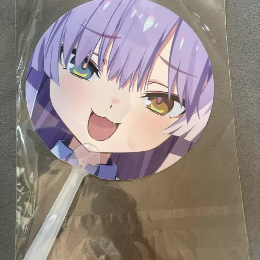 [BUNJANG] Stellive Tenko Shibuya Spring Date Folding Fan (Sealed) / 미개봉) 스텔라이브 텐코 시부키 봄빛데이트 부채