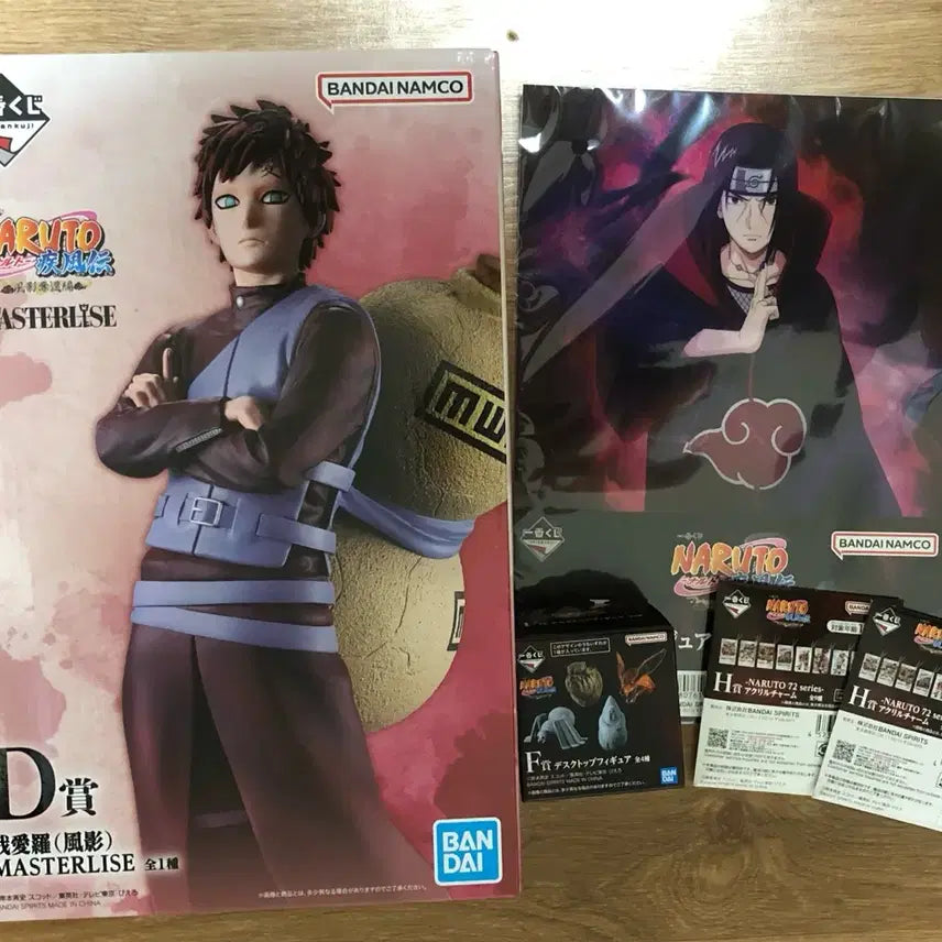 [BUNJANG] Naruto Kazekage Retrieval Gaara Figure (Prize D) / 나루토 쿠지 d상 카제카게 탈환 가아라 피규어 미개봉 + 하위상