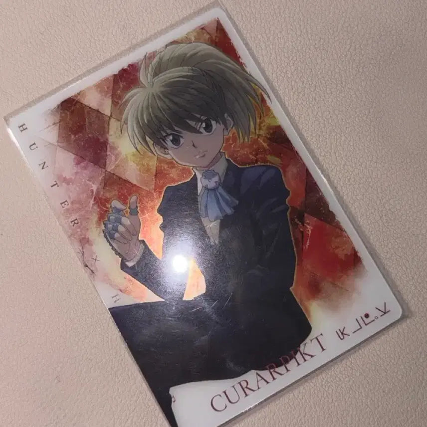 [BUNJANG] Hunter x Hunter Kurapika Wafer Card / 크라피카 웨하스 카드