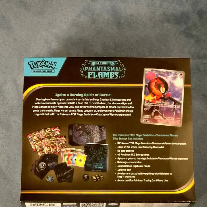 [BUNJANG] Pokemon TCG Fantasmal Flame Elite Trainer Box / 포켓몬카드 판타즈멀 플레임 ETB 북미판