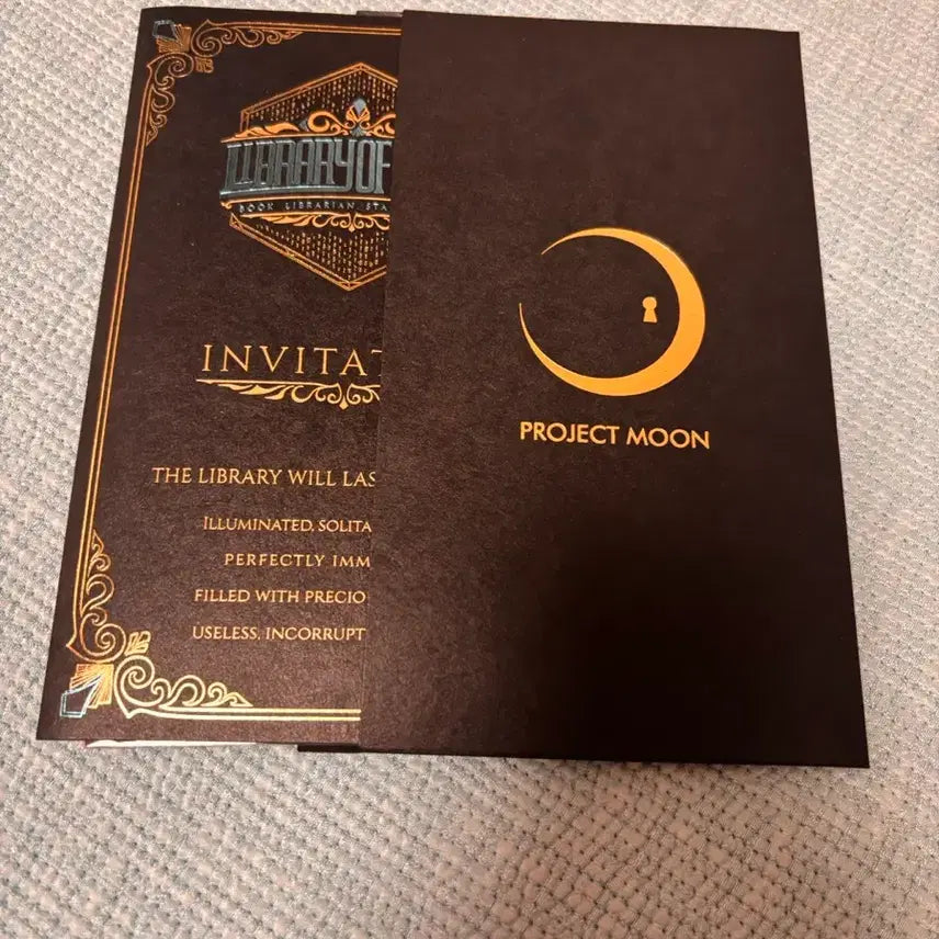 [BUNJANG] Library Of Ruina Invitation Set / 라이브러리오브루이나 초대장 2개