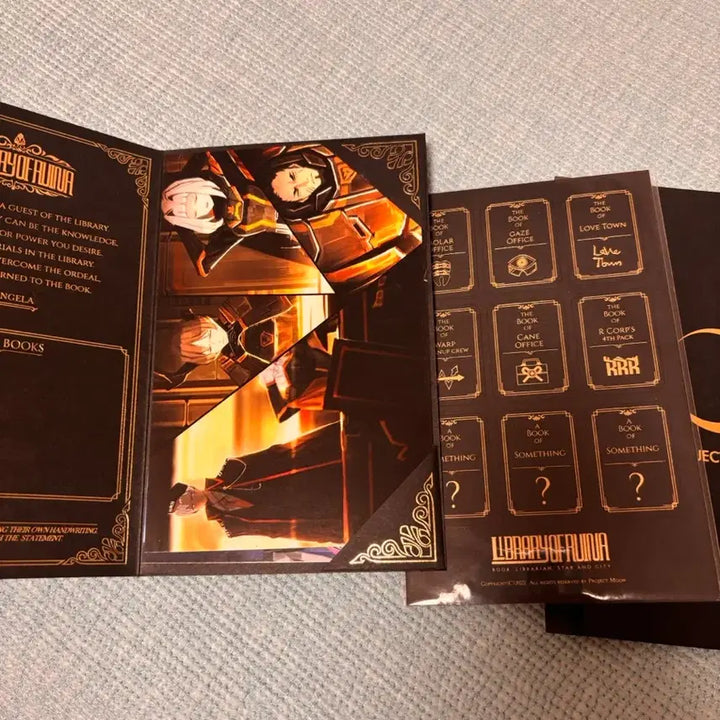 [BUNJANG] Library Of Ruina Invitation Set / 라이브러리오브루이나 초대장 2개
