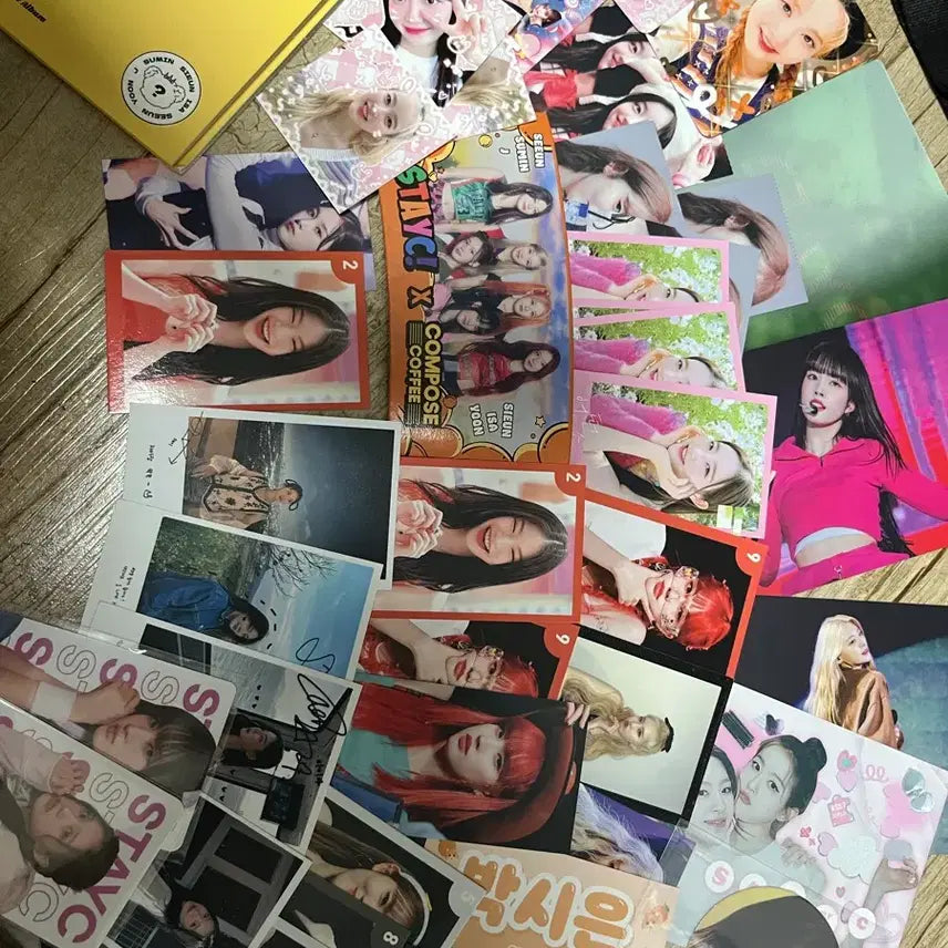 [BUNJANG] STAYC "We Need Love" Album Photocard Bundle Set (Sumin, Sieun, Isa, Seeun, Yoon, J) / 급처))스테이씨 왕가 탕후루 포카,위니드러브 앨범 포카 일괄( 수민 시은 아이사 세은 윤 재이 )