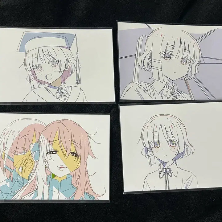 [BUNJANG] Bocchi the Rock! Hitori Gotoh &amp; Ryo Yamada Original Drawing Postcard Bundle Set / 봇치더락 봇치더록 고토 히토리 야마다 료 원화 엽서 일괄