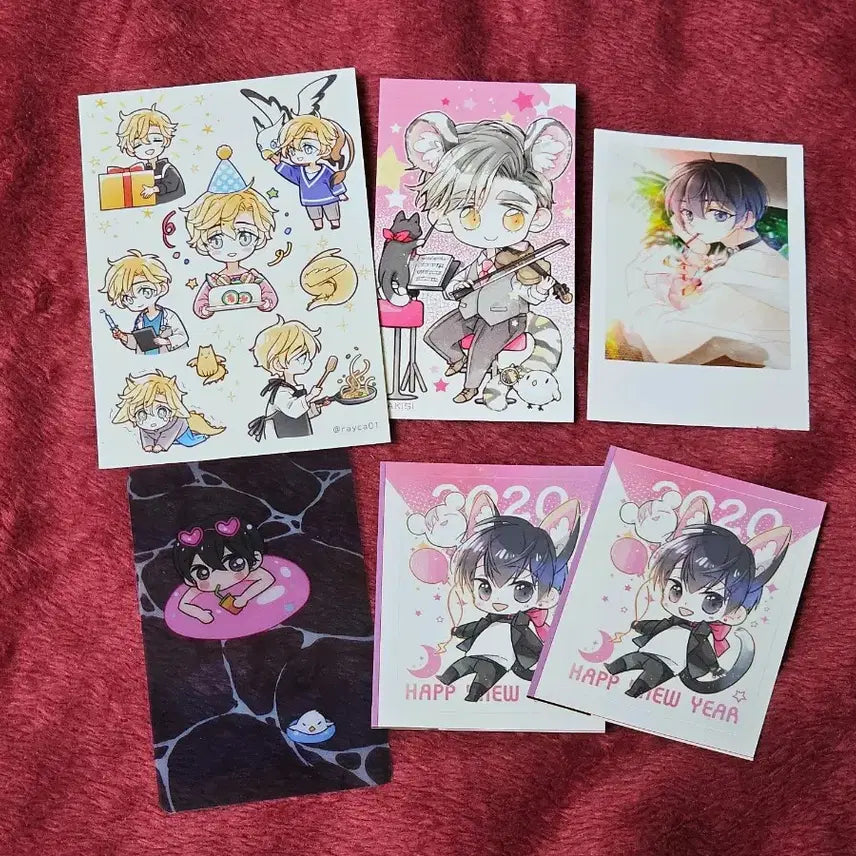 [BUNJANG] My S-Class Stickers &amp; Photocard Bundle Set / 내스급 스티커, 포카