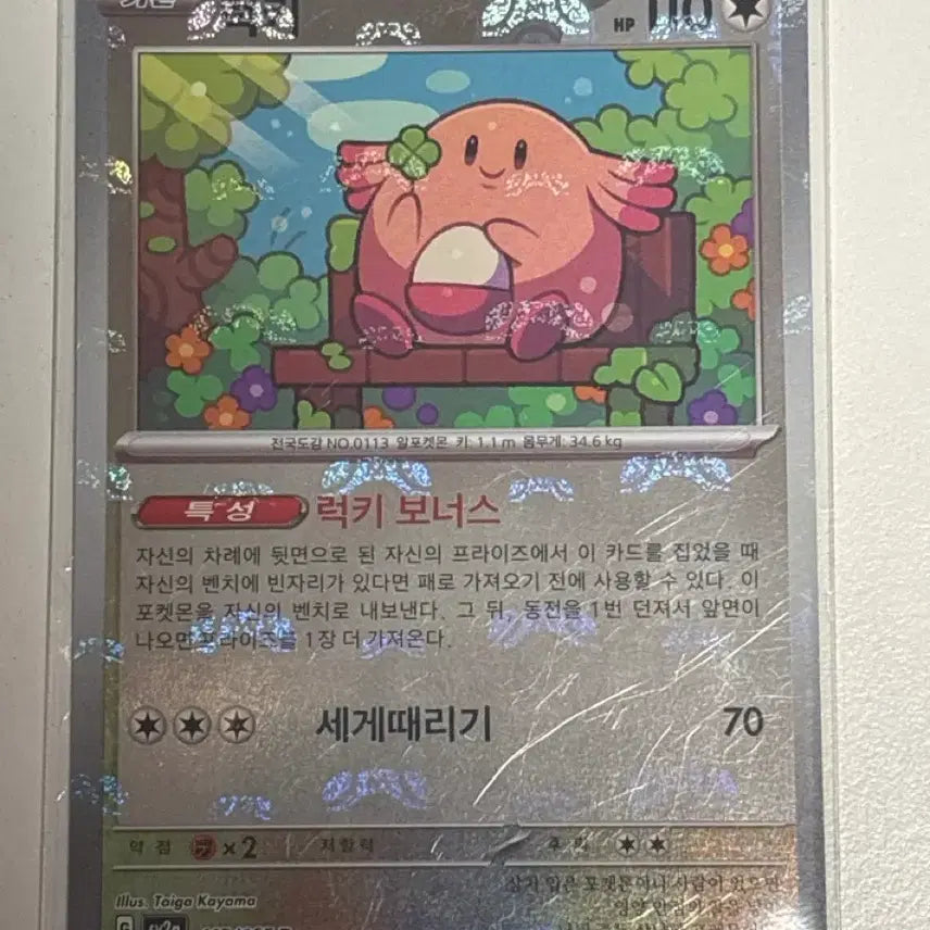 [BUNJANG] Pokemon Master Ball 151 Lucky Draw Photocard / 포켓몬커드 151 마스터볼 럭키