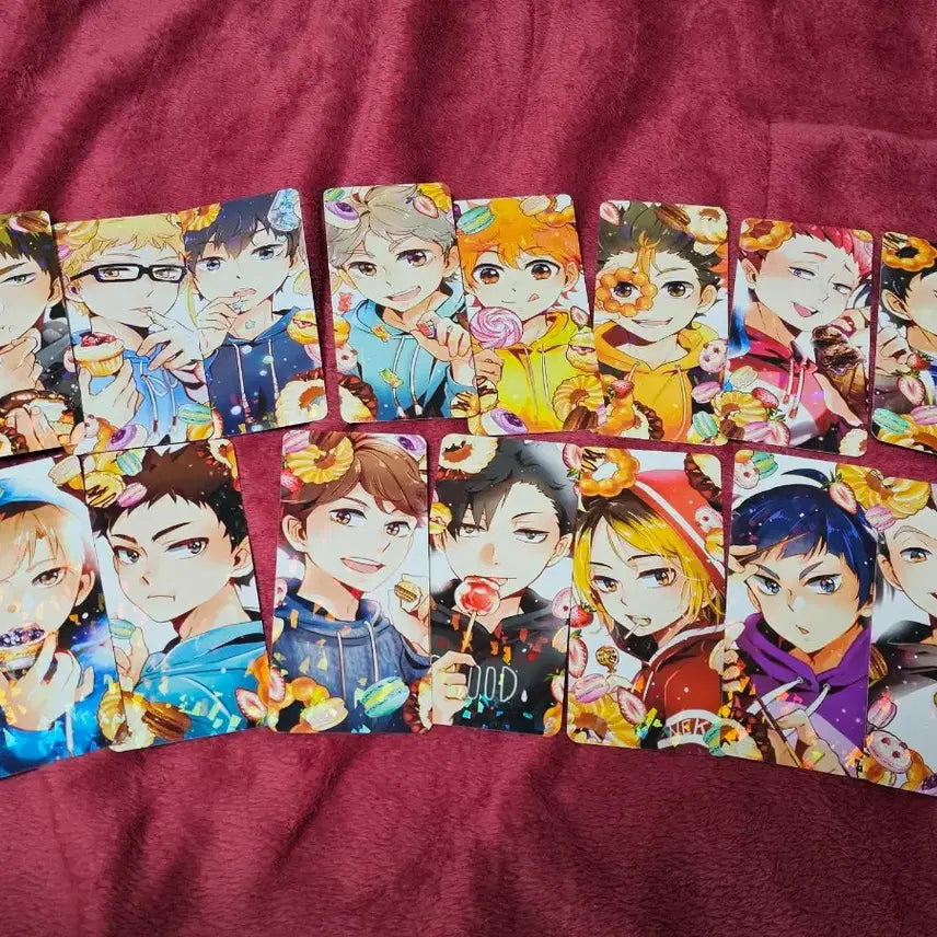 [BUNJANG] Haikyuu!! Dessert Concept Photocard Bundle Set / 하이큐 디저트컨셉 포카