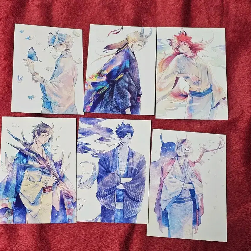 [BUNJANG] Haikyuu Yokai Concept Postcard Bundle Set / 하이큐 요괴컨셉 엽서