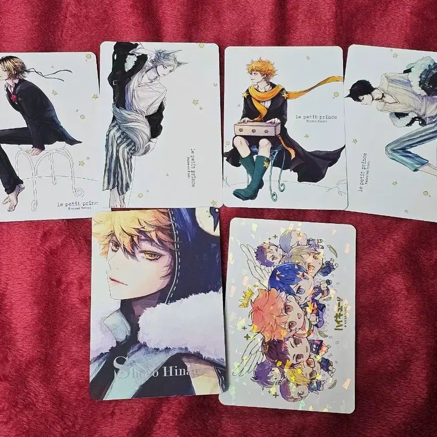 [BUNJANG] Haikyuu!! The Little Prince Concept Postcard Bundle Set / 하이큐 어린왕자컨셉 엽서