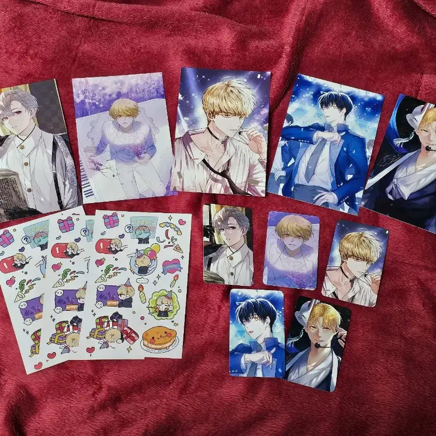 [BUNJANG] Debut or Not (Demutjoo) Park Moon-dae Postcard, Photocard, Sticker Bundle Set / 데못죽 박문대 엽서, 포카, 스티커