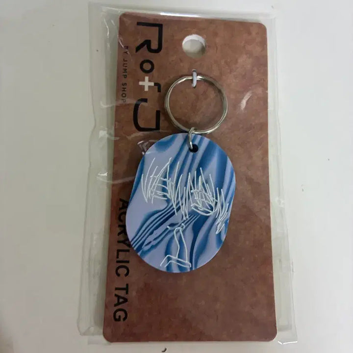 [BUNJANG] Gintama Rofj Jump Shop Gintoki Acrylic Keychain / 은혼 Rofj 점프샵 긴토키 아크릴 키링