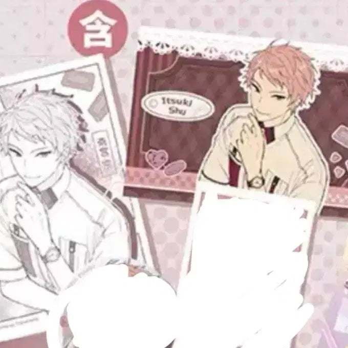 [BUNJANG] Ensemble Stars! Charaum Valkyrie Itsuki Shu Collaboration Postcard Set / 앙스타 중스타 발키리 페코쨩 콜라보 이츠키 슈 엽서 세트