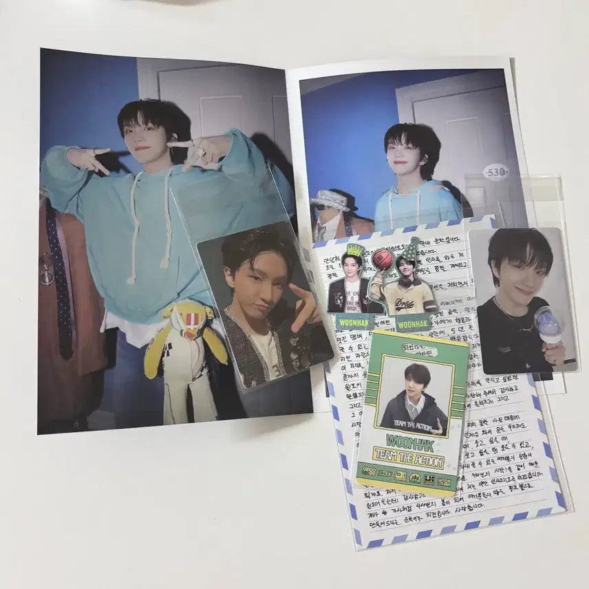 [BUNJANG] BOYNEXTDOOR Woonghee Fan Meeting Knock On Concert Photocard Topper Set / 보이넥스트도어 보넥도 운학 팬미팅 knock on 낙원 콘서트 포카 토퍼 세트