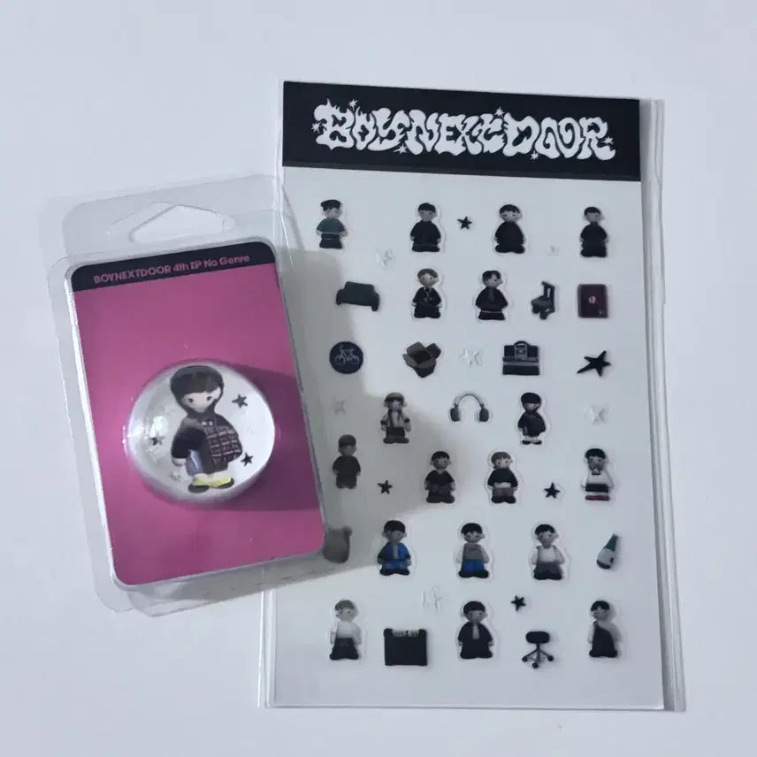 [BUNJANG] Boynextdoor Taesan Grip Tok Smart Tok Sticker Set (Unsealed) / 보이넥스트도어 보넥도 boynextdoor 태산 그립톡 스마트톡 스티커 미개봉