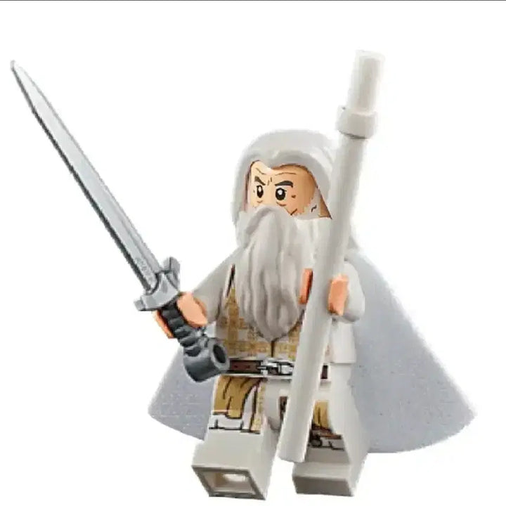 [BUNJANG] LEGO Lord of the Rings Gandalf the White Minifigure (Includes Horse) / 레고 반지의제왕 11377 백색의간달프 미니피규어(말 포함)