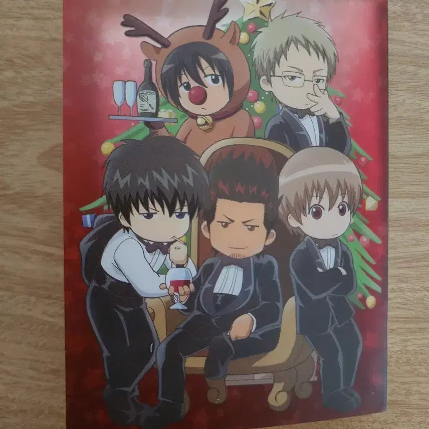 [BUNJANG] Gintama Classic Goods Christmas Theme Binder Mini Album Gintoki / 은혼 고전 굿즈 크리스마스 테마 바인더 미니 앨범 긴토키 진선조 해결사