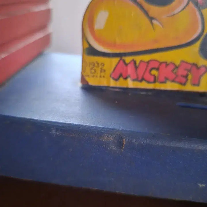 [BUNJANG] 1939 Mickey Mouse Pull Toy by Fisher-Price / 1939년 미키마우스 장난감 빈티지