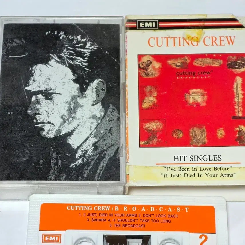 [BUNJANG] Cutting Crew Broadcast Cassette Tape / 커팅 크루(Cutting Crew) - Broadcast 카세트테이프