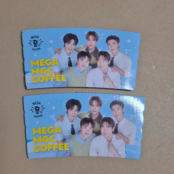 [BUNJANG] EXO Megacoffee Bundle Set 2 Photocards / 엑소 메가커피 컵홀더 3장 일괄