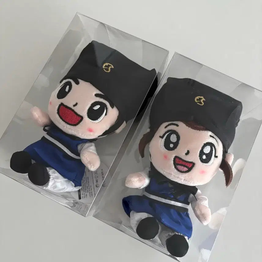[BUNJANG] Sungkyunkwan University Mascot Myeongruni &amp; Yuljeoni Doll Set / 성균관대 마스코트 인형 명륜이 율전이