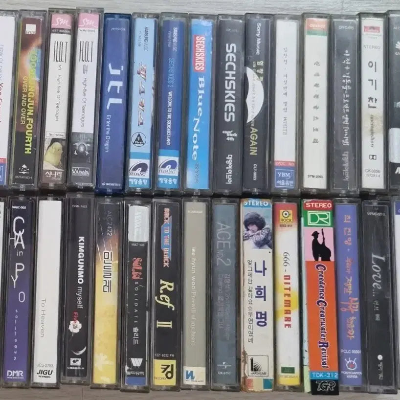 [BUNJANG] Cassette Tapes Bundle Set / 카세트테이프 40장 일괄 판매합니다