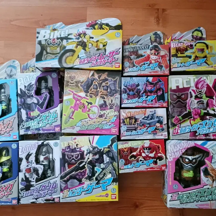 [BUNJANG] Kamen Rider Ex-Aid Level Up Rider Figure Set / 가면라이더 이그제이드 레벨업라이더 피규어세트