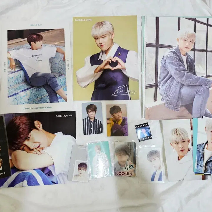 [BUNJANG] Wanna One Park Woojin AB6IX Bundle Set / 워너원 WANNA ONE / 박우진 / AB6IX 에이비식스 (일괄)
