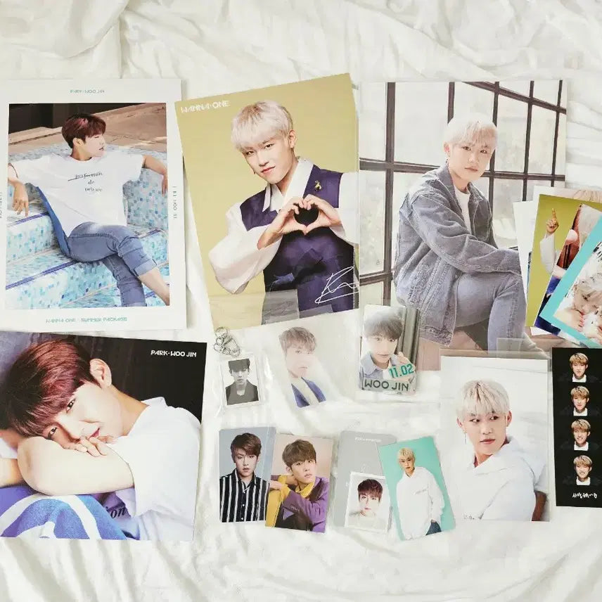 [BUNJANG] Wanna One Park Woojin AB6IX Bundle Set / 워너원 WANNA ONE / 박우진 / AB6IX 에이비식스 (일괄)