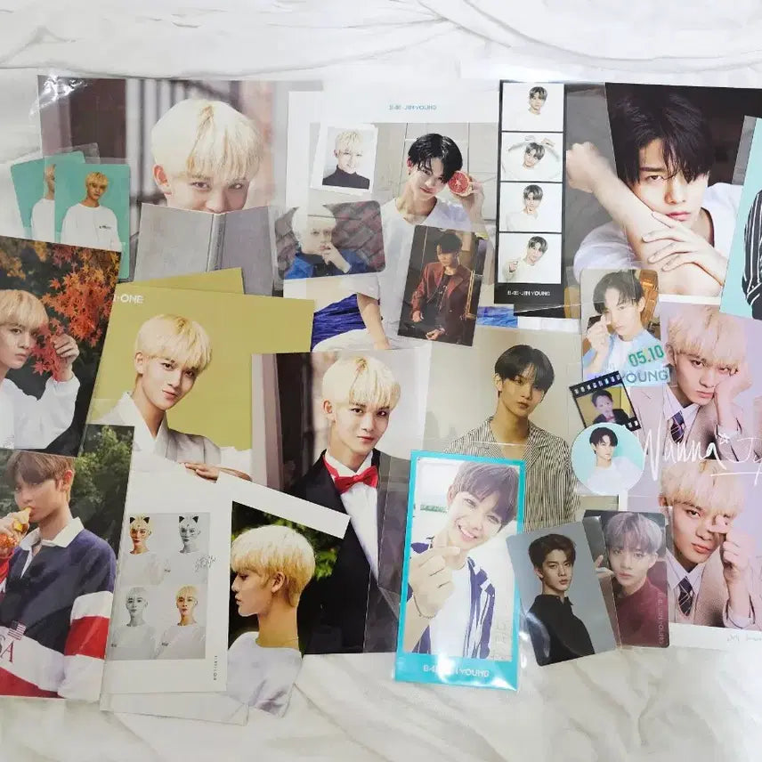 [BUNJANG] Wanna One Bae Jinyoung CIX Photocard &amp; Postcard Bundle Set / 워너원 배진영 / cix / WANNAONE