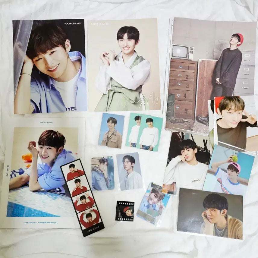 [BUNJANG] Wanna One Yoon Jisung Bundle Set / 워너원 WANNA ONE / 윤지성 (일괄)
