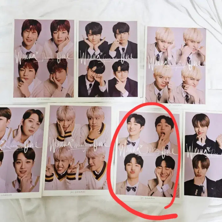 [BUNJANG] Wanna One Yoon Jisung Bundle Set / 워너원 WANNA ONE / 윤지성 (일괄)