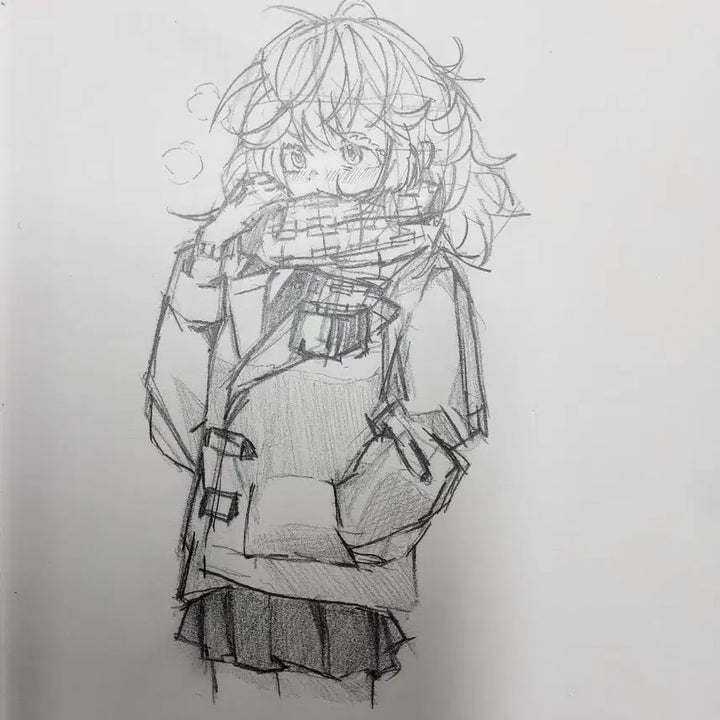 [BUNJANG] Custom Hand-Drawn Character Portraits / 손그림 그려드립니디