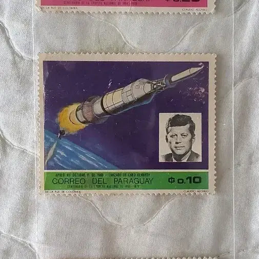 [BUNJANG] John F. Kennedy Spacecraft Series Stamp Set / 존F케네디 우주선 시리즈 우표