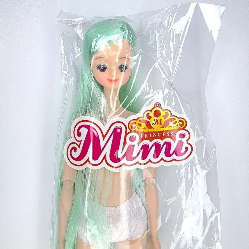 [BUNJANG] Mimi World Custom Articulated Doll Mint Hair / 미미월드 커스텀 관절 민트머리