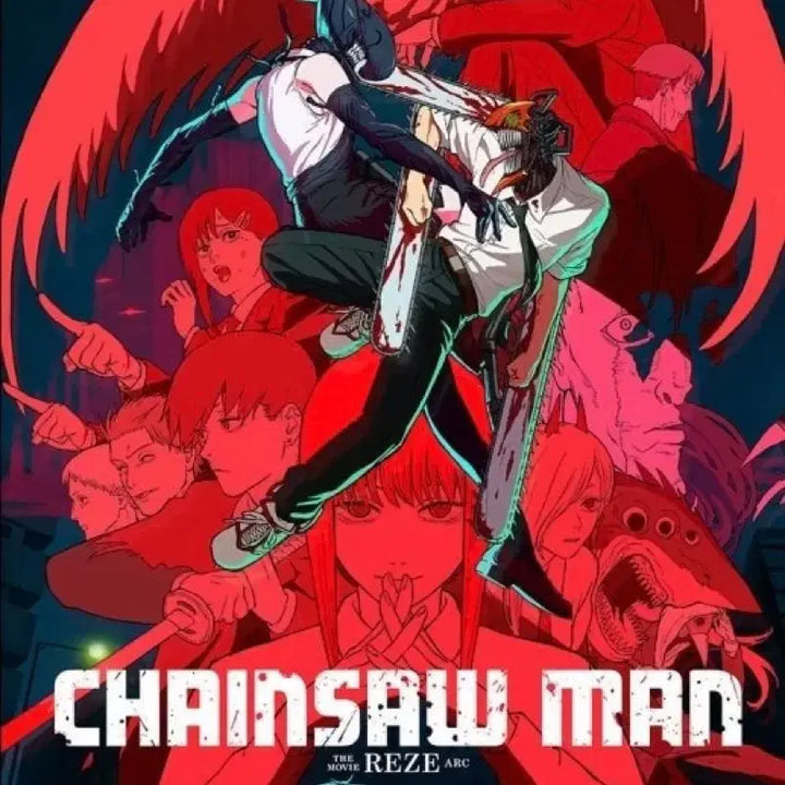 [BUNJANG] Chainsaw Man 1st Week Movie Poster (Sealed) / (미개봉) 체인소맨 1주차 영화포스터