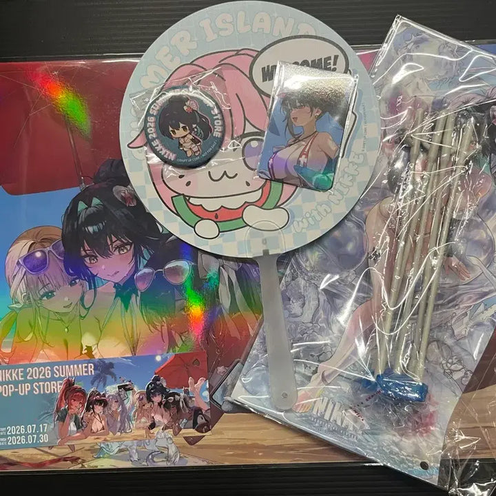 [BUNJANG] Nike The Hyundai Pop-up Lucky Draw Cinderella Siren Marchana Bundle Set / 니케 더현대 팝업 특전 일괄 신데렐라 세이렌 마르차나