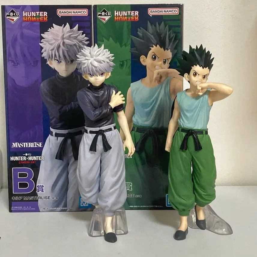 [BUNJANG] Hunter x Hunter Chimera Ant Arc Kirua &amp; Gon Figure Set / 키메라앤트 키르아 곤 택포 28