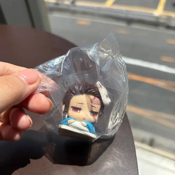 [BUNJANG] Demon Slayer Tanjiro Gacha Figure (Unsealed) / 귀멸의 칼날 탄지로 가챠 (일본 현지에서 직접 뽑음 및 미개봉)