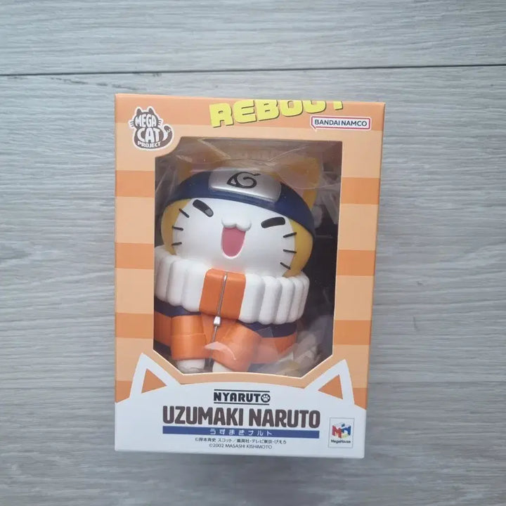 [BUNJANG] Naruto Nyaruto Mega Cat Figure / 나루토 냐루토 빅냐루토 메가캣 피규어