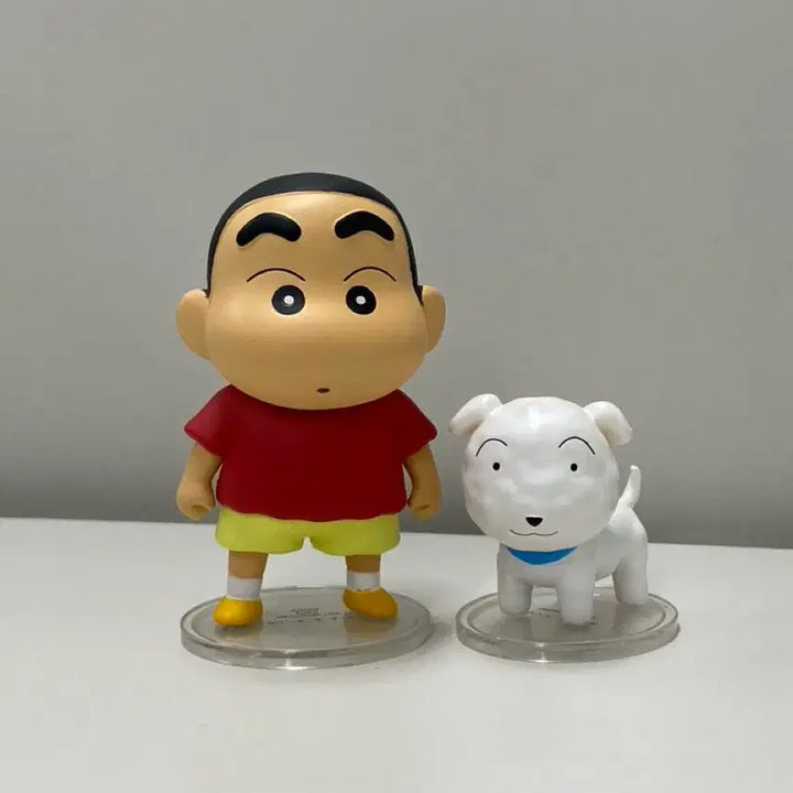 [BUNJANG] Vintage Crayon Shin-chan UDF Devil Shin-chan &amp; Shiro (Unsealed) / 고전 짱구 udf 데빌구(개봉품)