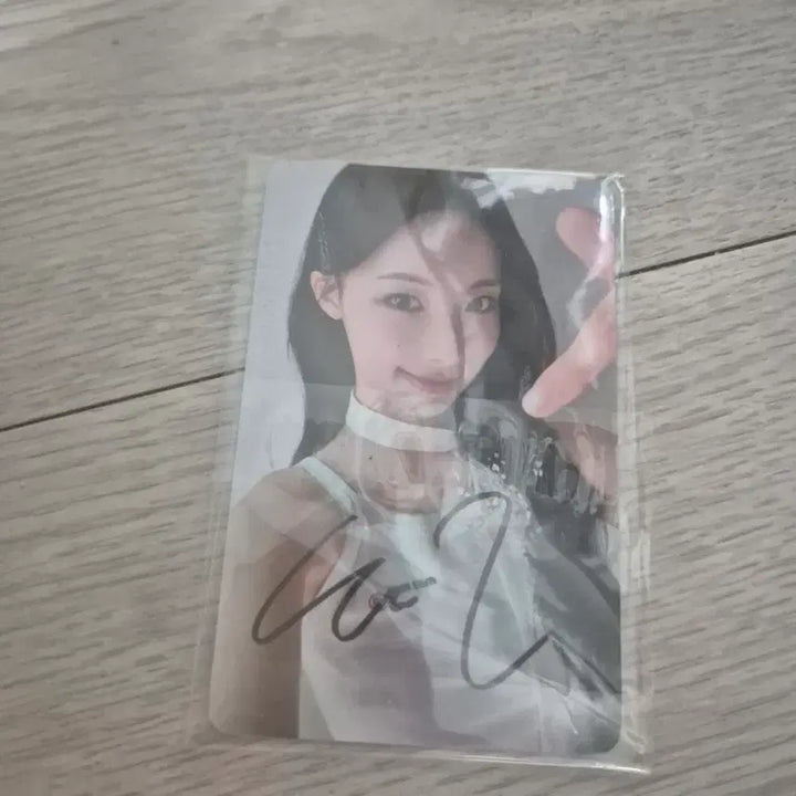 [BUNJANG] RE Sene Woni Signed Photocard / 리센느 원이 싸인 포토카드 포카