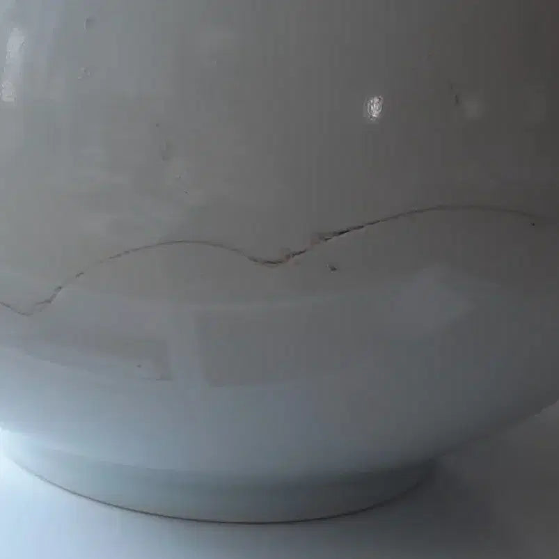 [BUNJANG] 1970s Joseon Dynasty Blue and White Porcelain Landscape Vase / 1970년대 청화백자 산수문 병 도자기